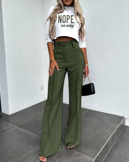 Elysian Pantsuit | High - Waisted, Tailored Fit for Women - Hartwella