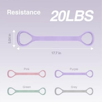 Elysian Resistance Band | Ergonomic Dual-Loop Design, Durable Silicone - Hartwella