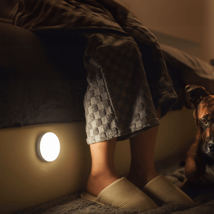 Elysium Motion Sensor Light | USB Rechargeable, Easy Installation, 200 Lumens - Hartwella