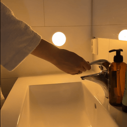 Elysium Motion Sensor Light | USB Rechargeable, Easy Installation, 200 Lumens - Hartwella