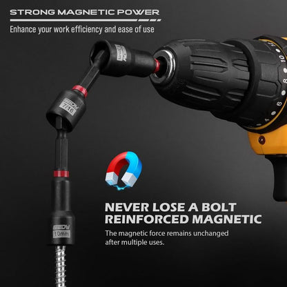 Eptchn Magnetic Impact Nut Driver Set | 46 - Piece, Durable Cr - V Steel - Hartwella