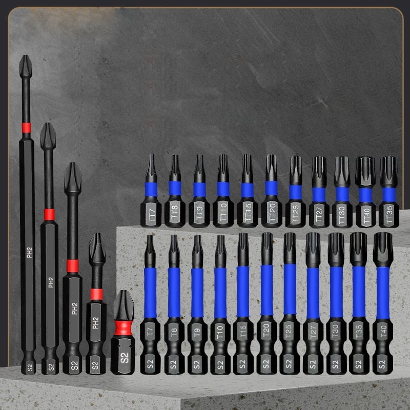 Eptchn Magnetic Impact Nut Driver Set | 46 - Piece, Durable Cr - V Steel - Hartwella