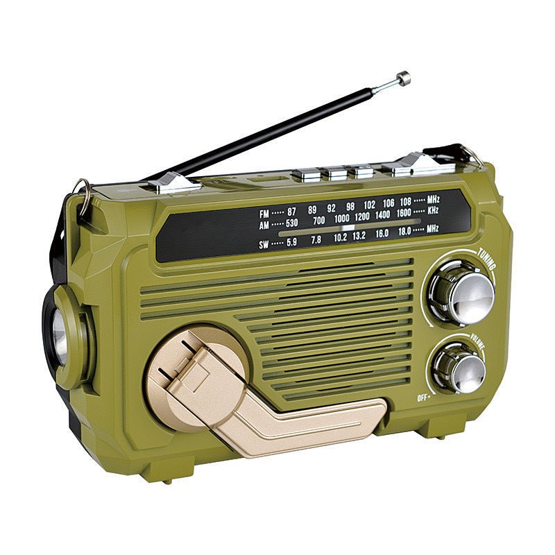 Eptchn Solar Radio | Multifunctional, Retro Design - Hartwella