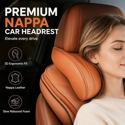 Evara Car Support Set | Ergonomic Memory Foam Lumbar Cushion and Headrest - Hartwella