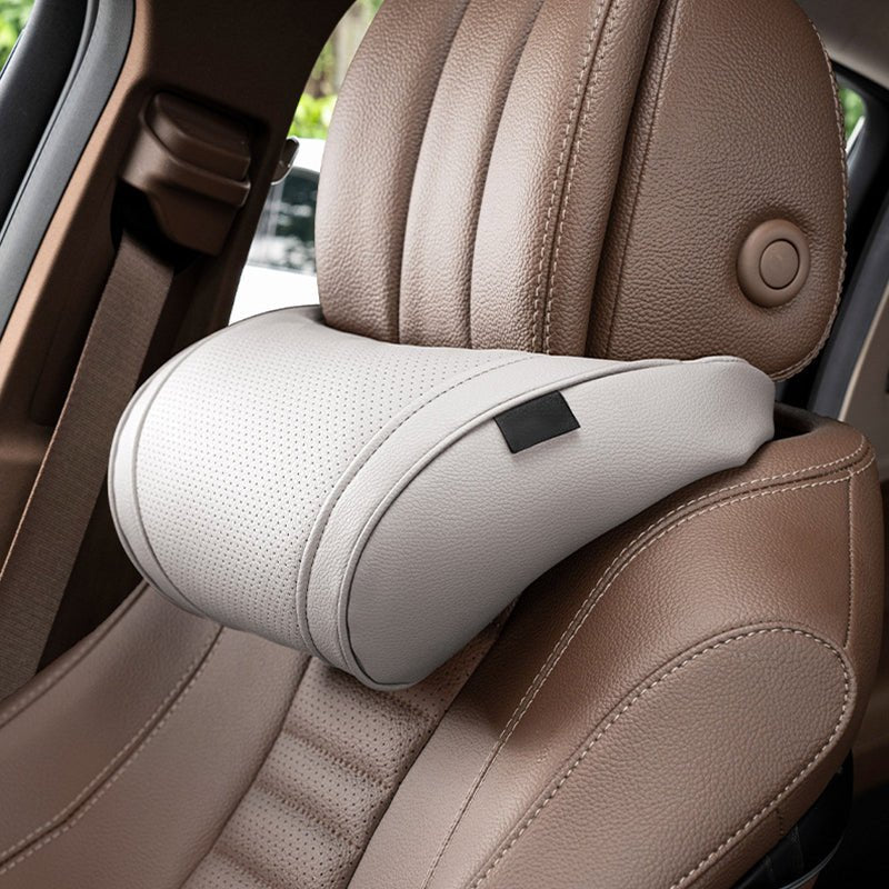 Evara Car Support Set | Ergonomic Memory Foam Lumbar Cushion and Headrest - Hartwella