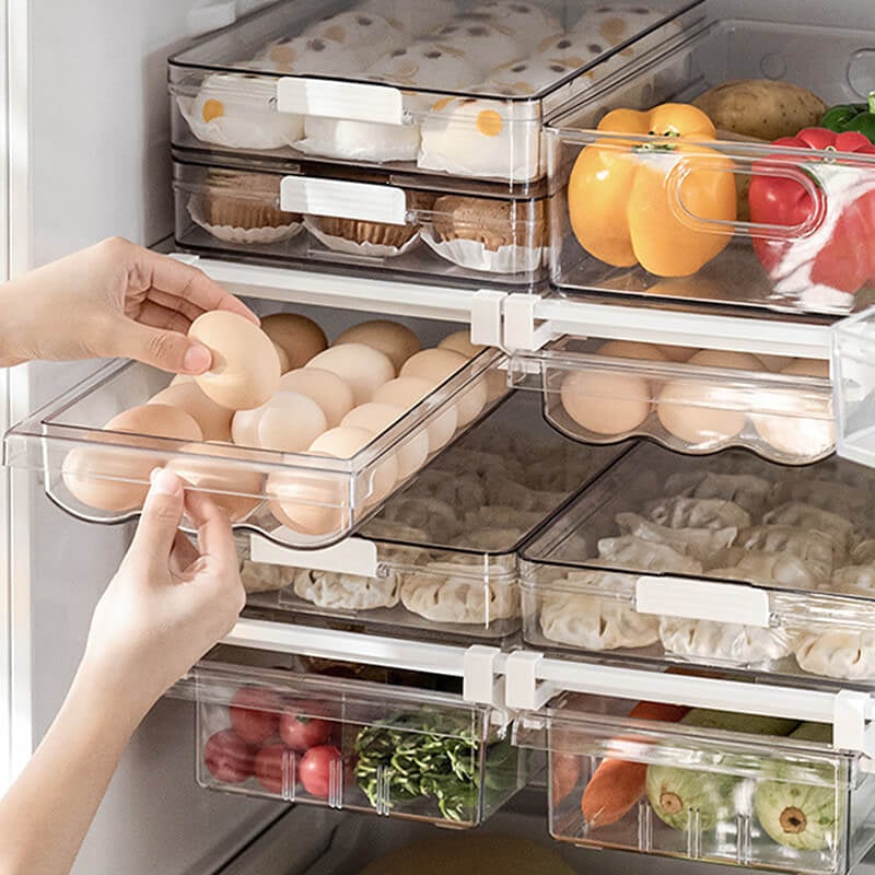 Evo Fridge Organizer | Expandable, Food-Safe Storage Containers - Hartwella