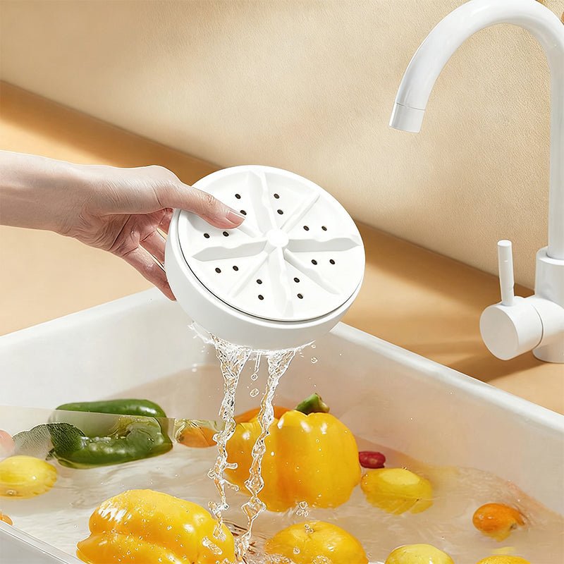 Evo Fruit Vegetable Washer | Vortex Cleaning Technology, Compact Design - Hartwella
