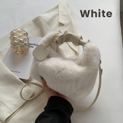 Faux Fur Chic Bag | Multifunctional, Skin - Friendly - Hartwella