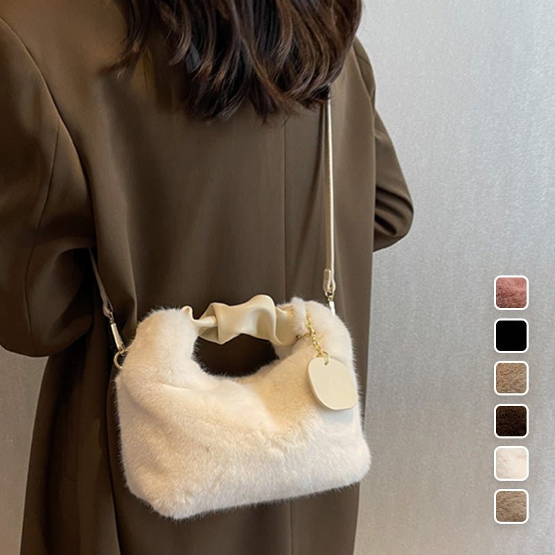 Faux Fur Chic Bag | Multifunctional, Skin - Friendly - Hartwella
