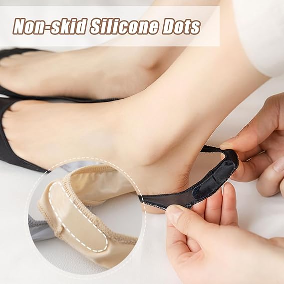 Felicity Cushioned Socks | Breathable Ice Silk, Perfect Fit - Hartwella