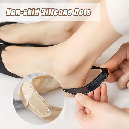 Felicity Cushioned Socks | Breathable Ice Silk, Perfect Fit - Hartwella