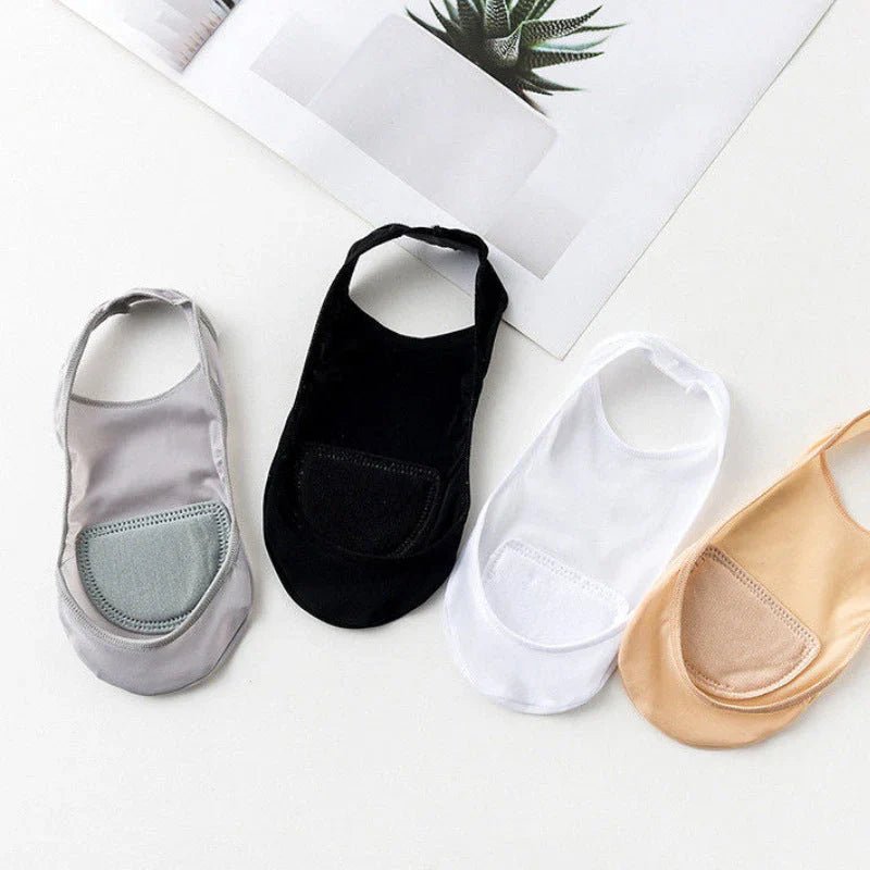 Felicity Cushioned Socks | Breathable Ice Silk, Perfect Fit - Hartwella