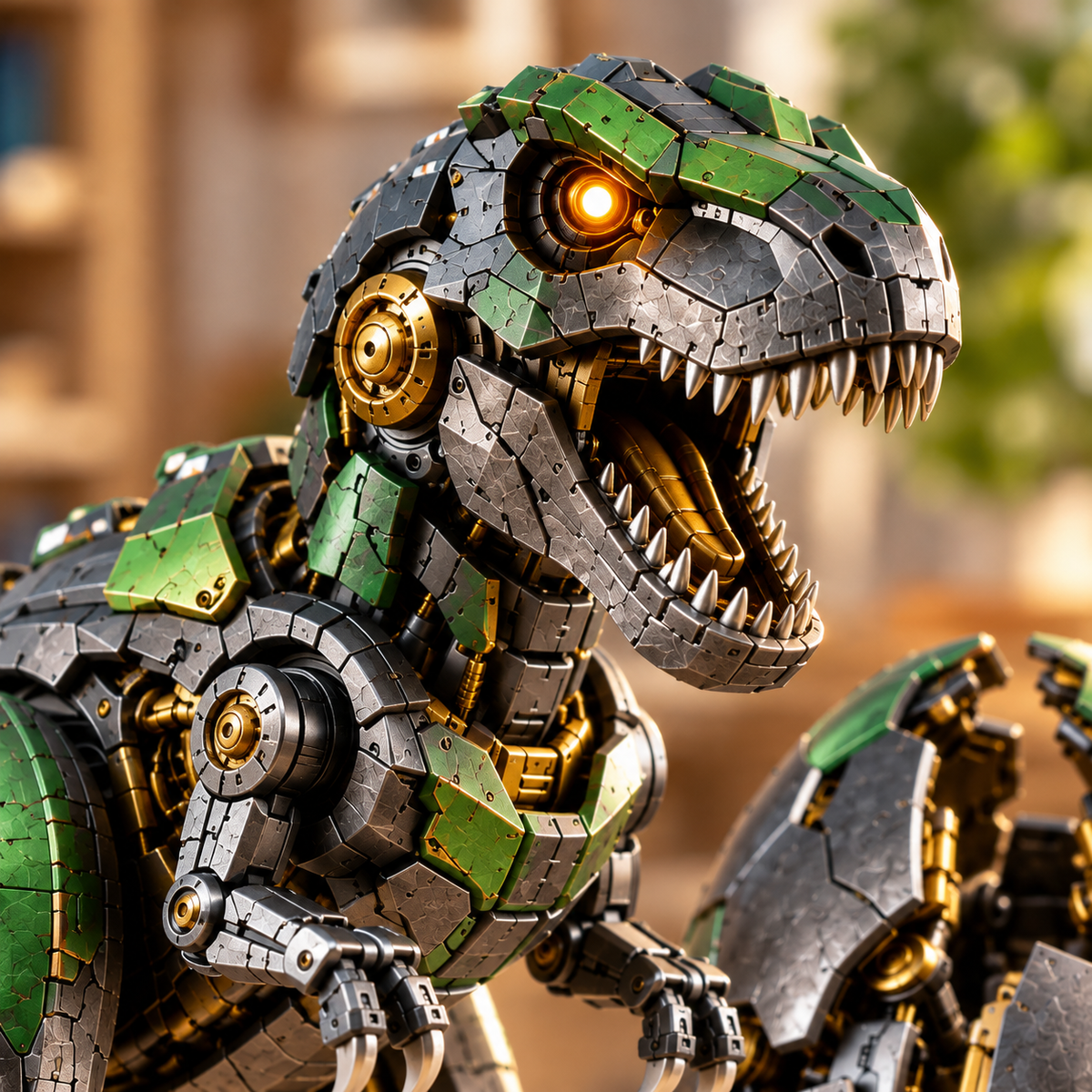 Eggzo™ Mechanical Dinosaur Egg Building Set
