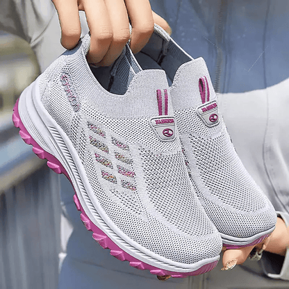 Fina Orthopedic Shoes for Women | Breathable Mesh, Slip - On Design - Hartwella