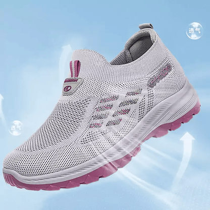 Fina Orthopedic Shoes for Women | Breathable Mesh, Slip - On Design - Hartwella