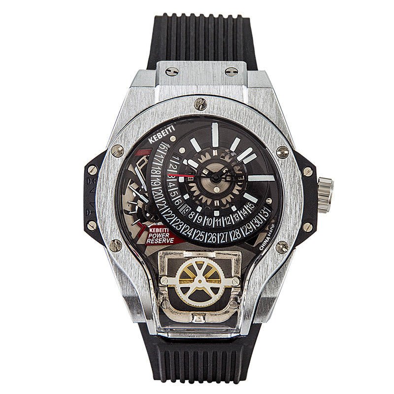 Fino Big Dial Men's Watch | Oversized, Durable Stainless Steel - Hartwella