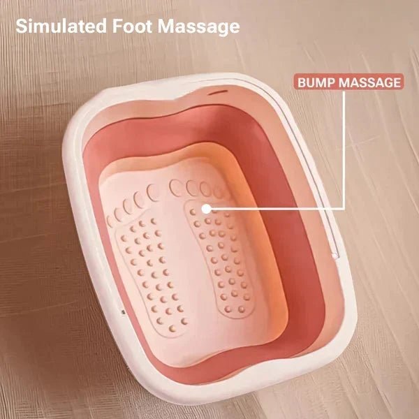 Fiora Foot Bath Massager | Heated, Foldable Design for Spa Relaxation - Hartwella