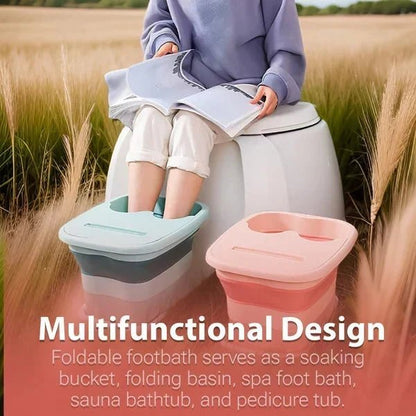 Fiora Foot Bath Massager | Heated, Foldable Design for Spa Relaxation - Hartwella