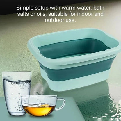 Fiora Foot Bath Massager | Heated, Foldable Design for Spa Relaxation - Hartwella