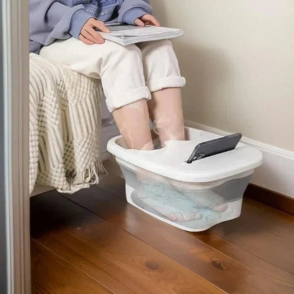 Fiora Foot Bath Massager | Heated, Foldable Design for Spa Relaxation - Hartwella