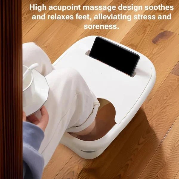 Fiora Foot Bath Massager | Heated, Foldable Design for Spa Relaxation - Hartwella