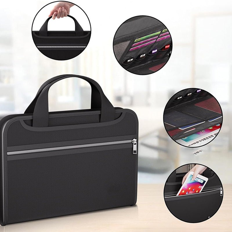Fira Accordion File Folder | Fireproof, Water - Resistant - Hartwella