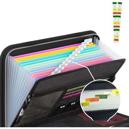 Fira Accordion File Folder | Fireproof, Water - Resistant - Hartwella