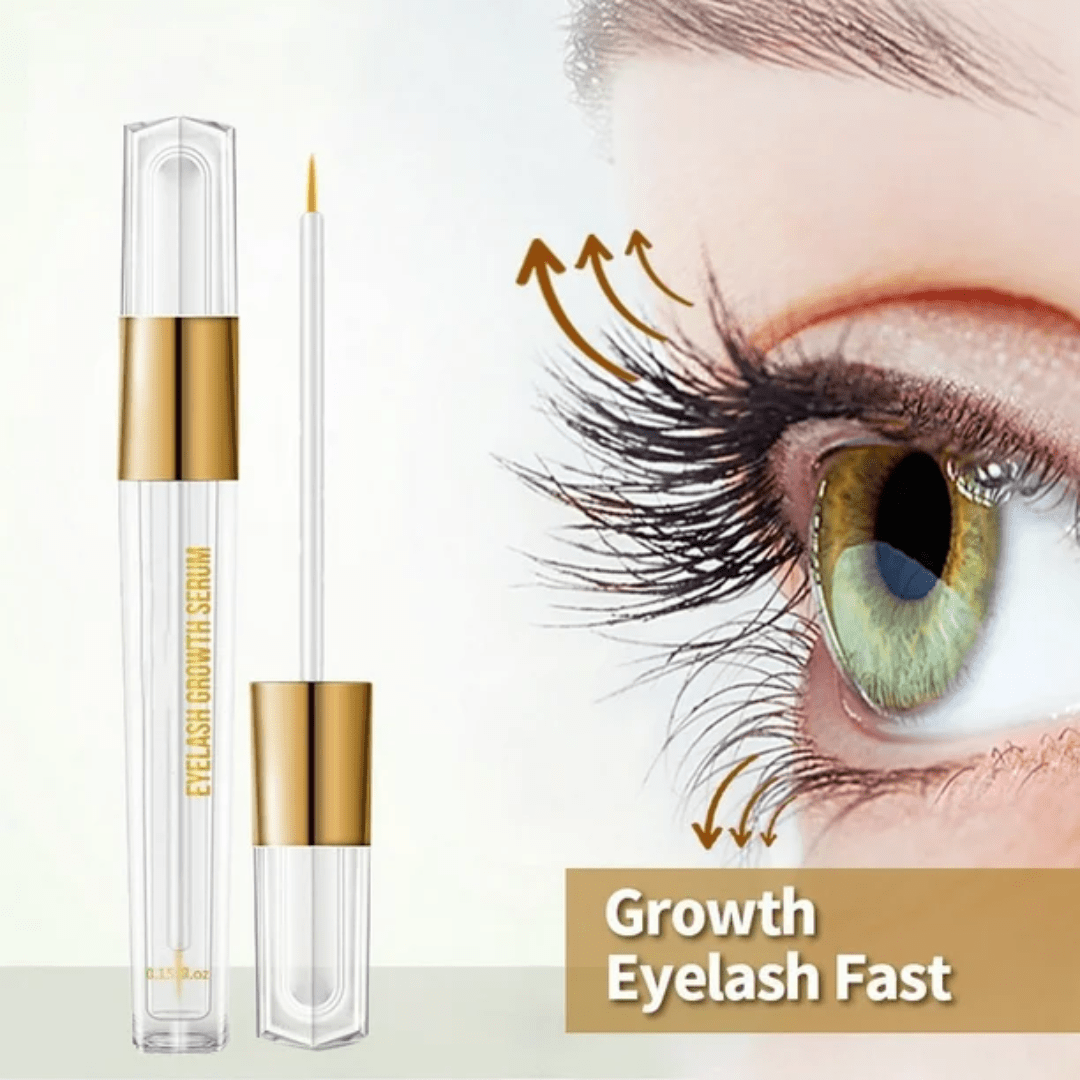 FlauntLash Eyelash Serum | Natural Growth Formula, Strengthens Eyelashes & Eyebrows - Hartwella
