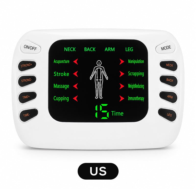 Flectra Electric Massager | Dual Output Pulse for Neck, Back, and Muscle Relaxation - Hartwella