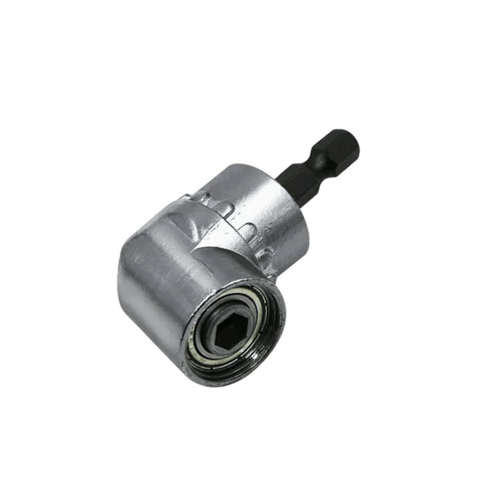 FlexiDrive Drill Adapter | 105 - Degree Angle, Premium Kirsite, Drill Socket Compatibility - Hartwella