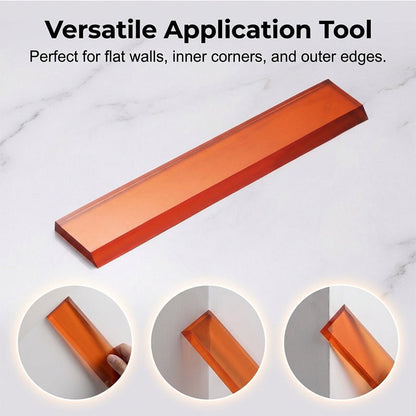 FlexiScrape Putty Scraper | High - Rebound Polyurethane - Hartwella