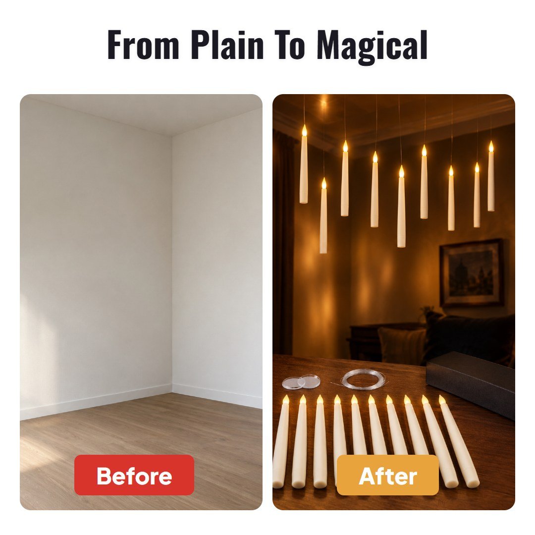 Flickra™ Floating LED Candles - Hartwella