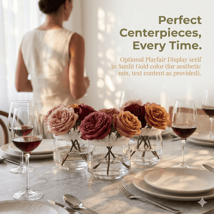 FloraNest Floral Arrangement Tool | Effortless Design, Eco-Friendly - Hartwella