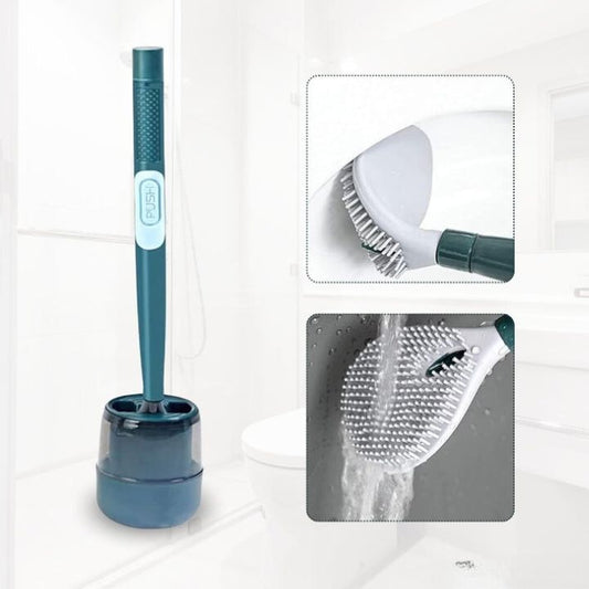Flusher Pro Toilet Bowl Cleaner | Effortless Grime Removal, Wall - Mounted Design - Hartwella