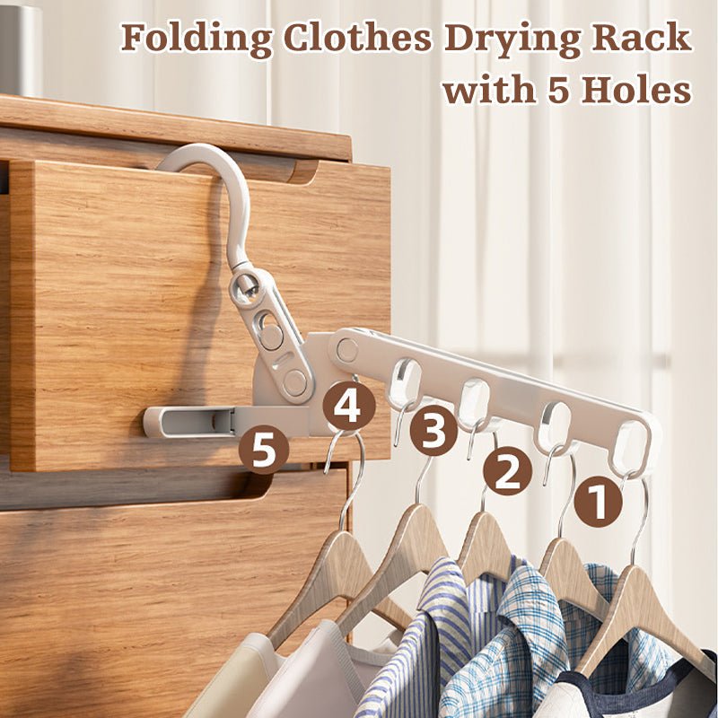 Foldee™ Foldable 5-in-1 Travel Hangers