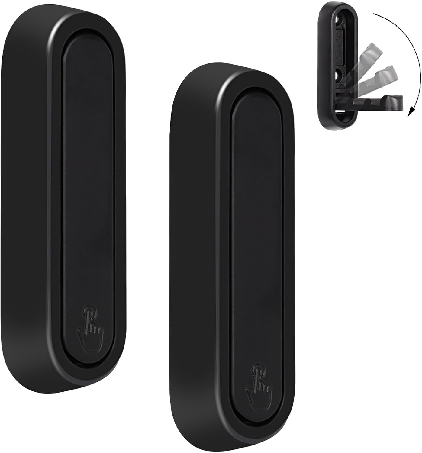 Folio Wall Hooks | Heavy - Duty Zinc Alloy, Foldable Design - Hartwella