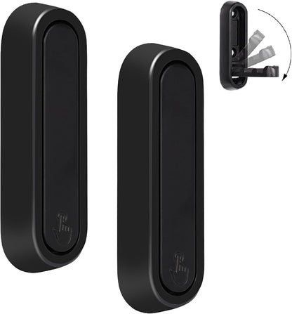 Folio Wall Hooks | Heavy - Duty Zinc Alloy, Foldable Design - Hartwella