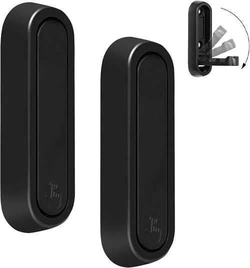Folio Wall Hooks | Heavy - Duty Zinc Alloy, Foldable Design - Hartwella