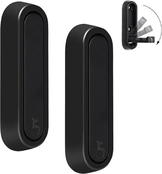 Folio Wall Hooks | Heavy - Duty Zinc Alloy, Foldable Design - Hartwella