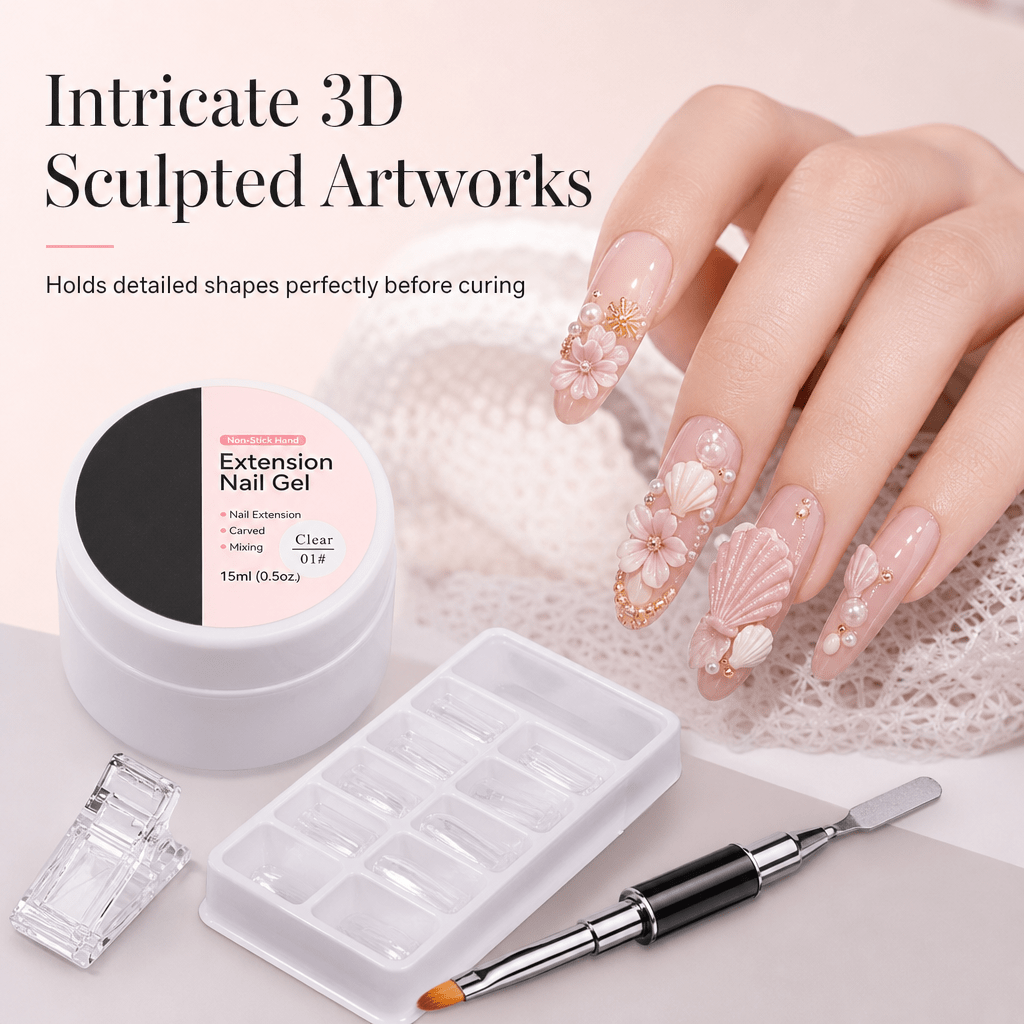 Formelle™ Solid Builder Nail Gel – 16 Colors - Hartwella