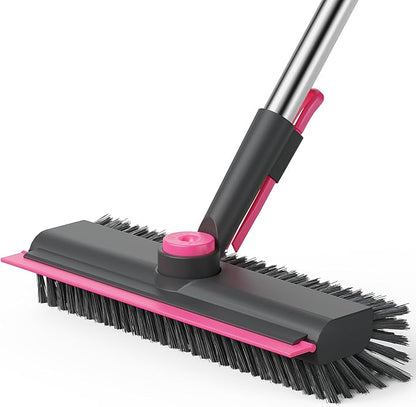 Fresco Floor Scrub Brush | 3 - in - 1 Heavy - Duty with Long Handle - Hartwella