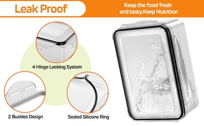 FreshBox Food Storage Container | Airtight, BPA-Free with Removable Colander - Hartwella