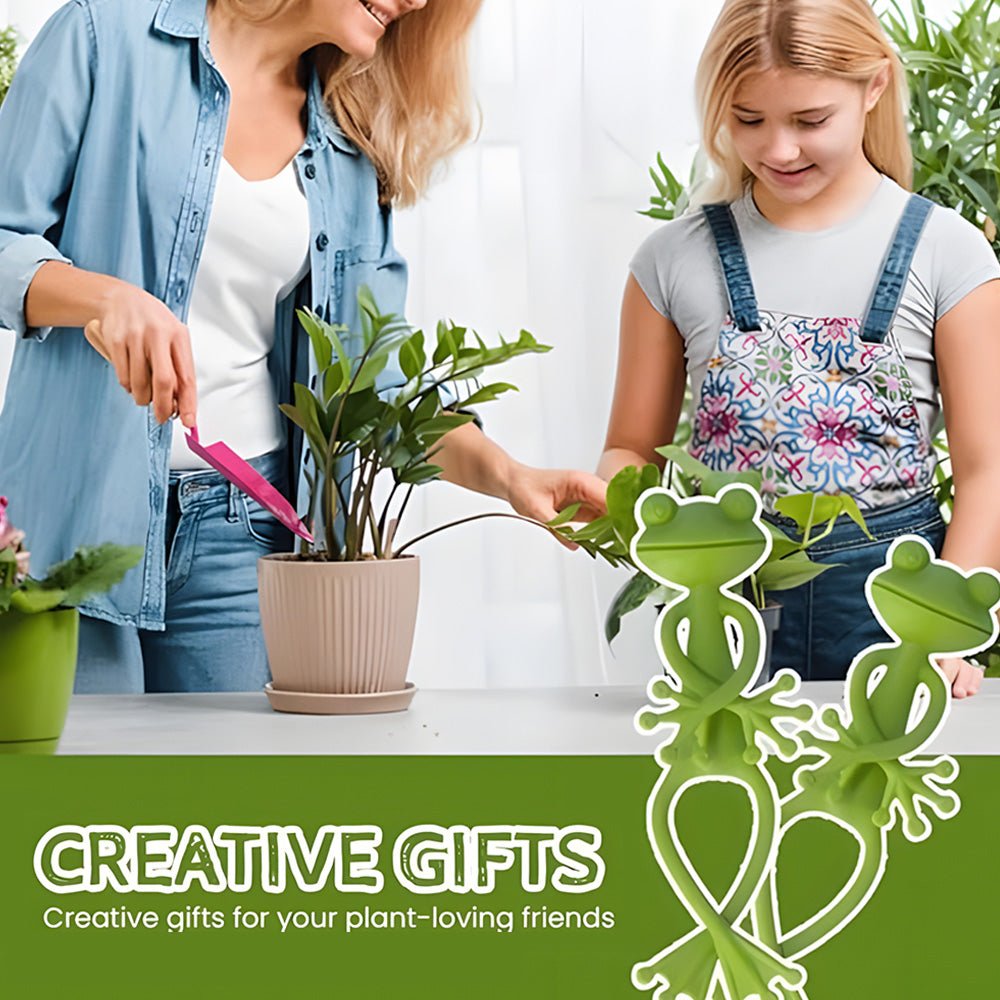 Frodo Plant Support Clips | Durable Plastic, Cute Frog Design - Hartwella