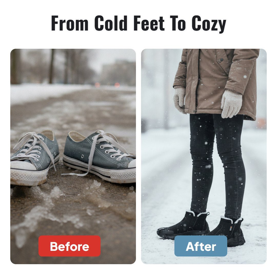 Frostride™ Fleece-Lined Waterproof Boots - Hartwella