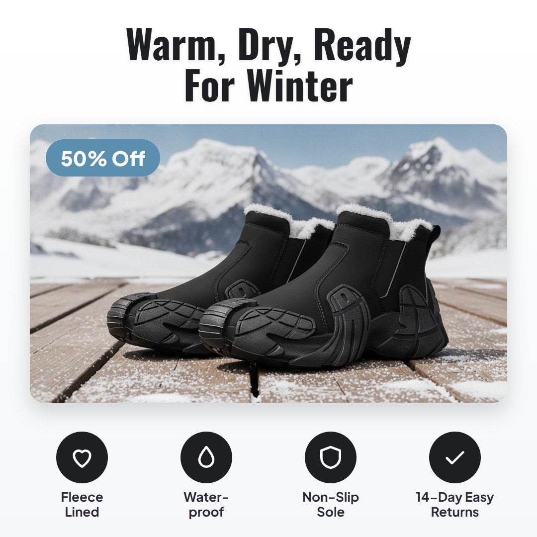 Frostride™ Fleece-Lined Waterproof Boots