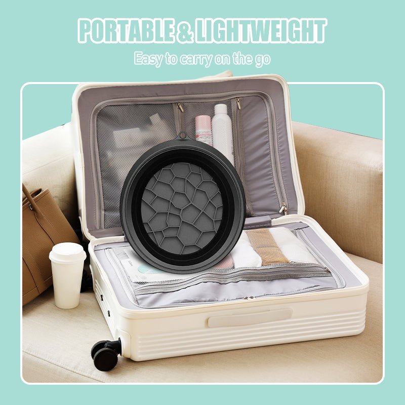 Frosty Facial Washbasin | Ergonomic, Foldable Silicone - Hartwella