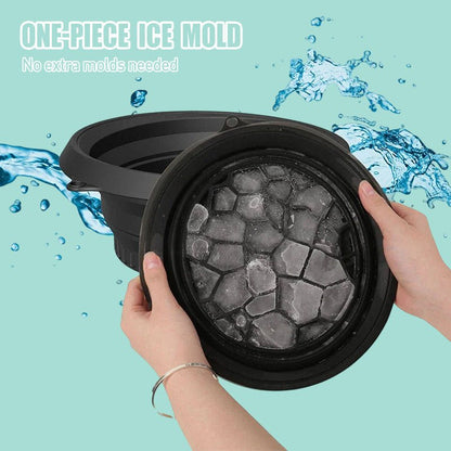 Frosty Facial Washbasin | Ergonomic, Foldable Silicone - Hartwella