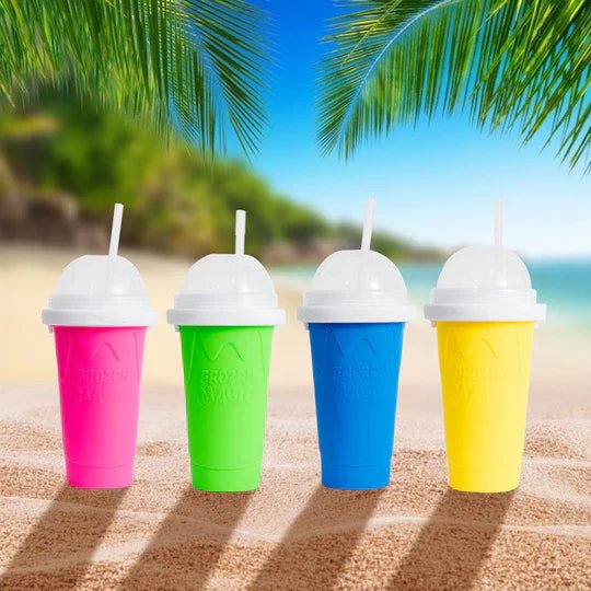 Frosty Slushy Maker Cup | Quick Freeze, BPA - Free - Hartwella