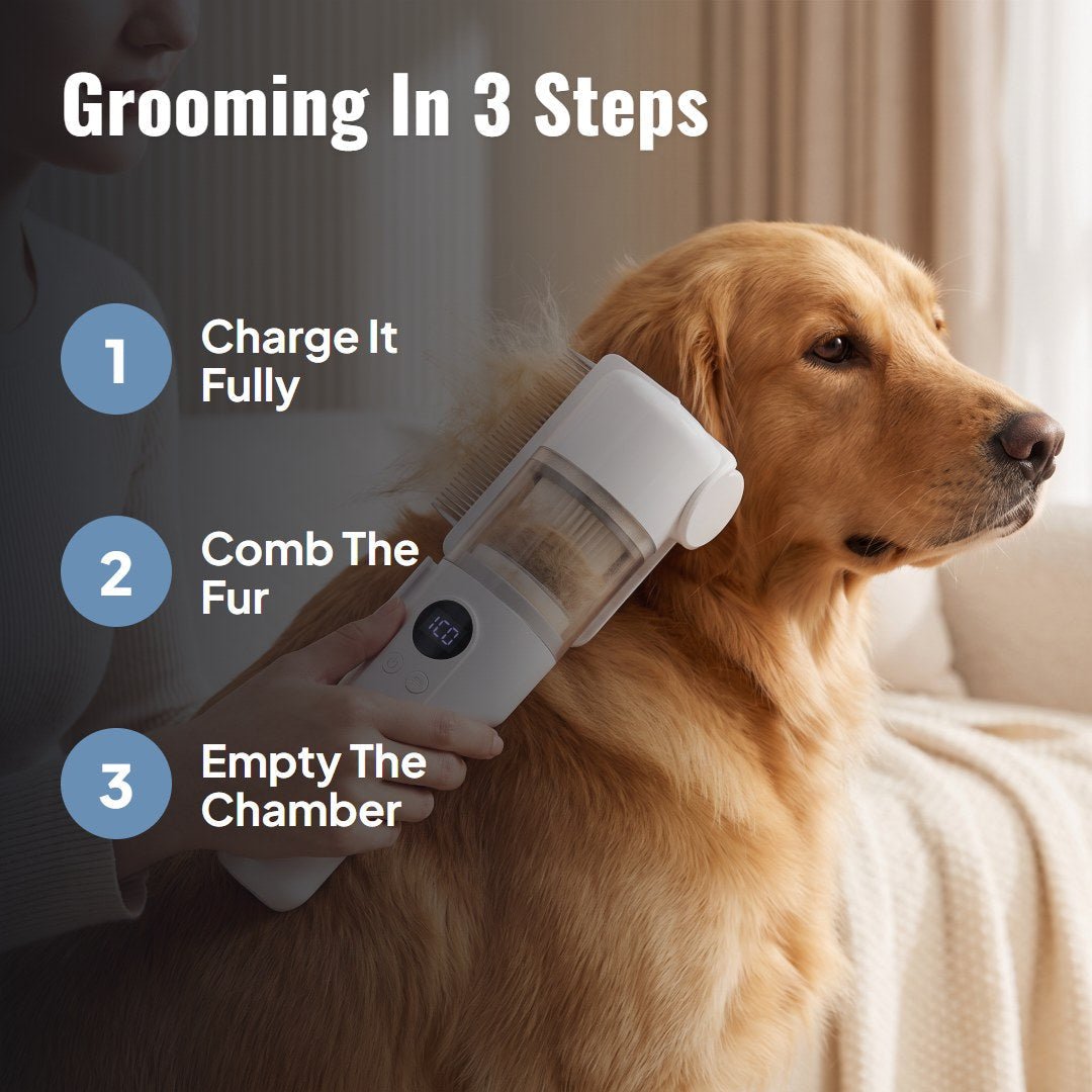 Furvo™ Electric Pet Grooming Comb