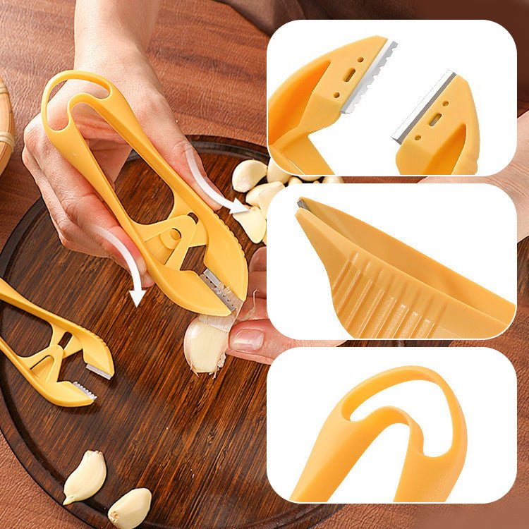 Garnet Garlic Peeler | Easy, Portable, Food-Grade ABS - Hartwella